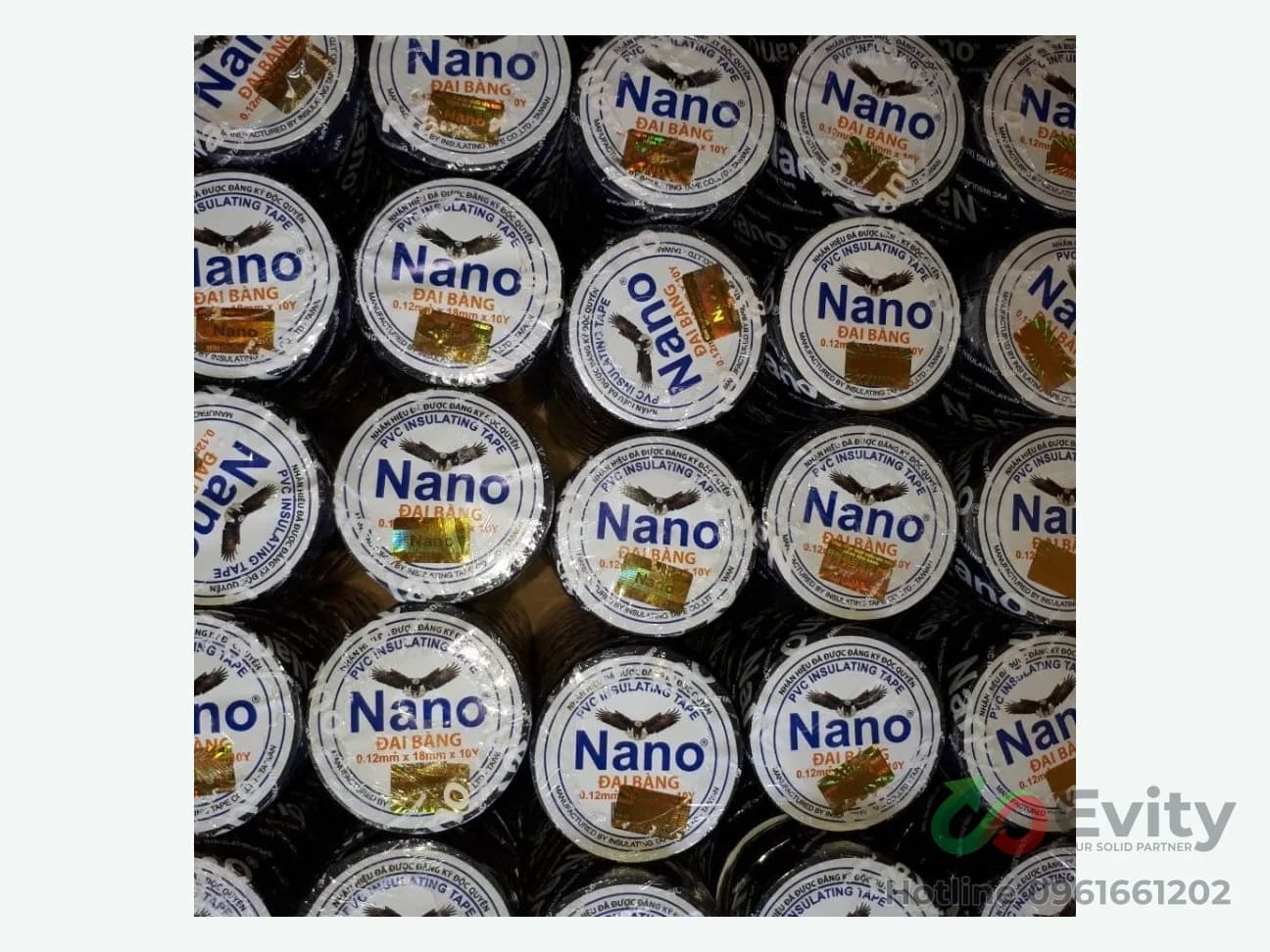 Băng dính điện Nano cách điện an toàn, bám dính cao – ảnh 1