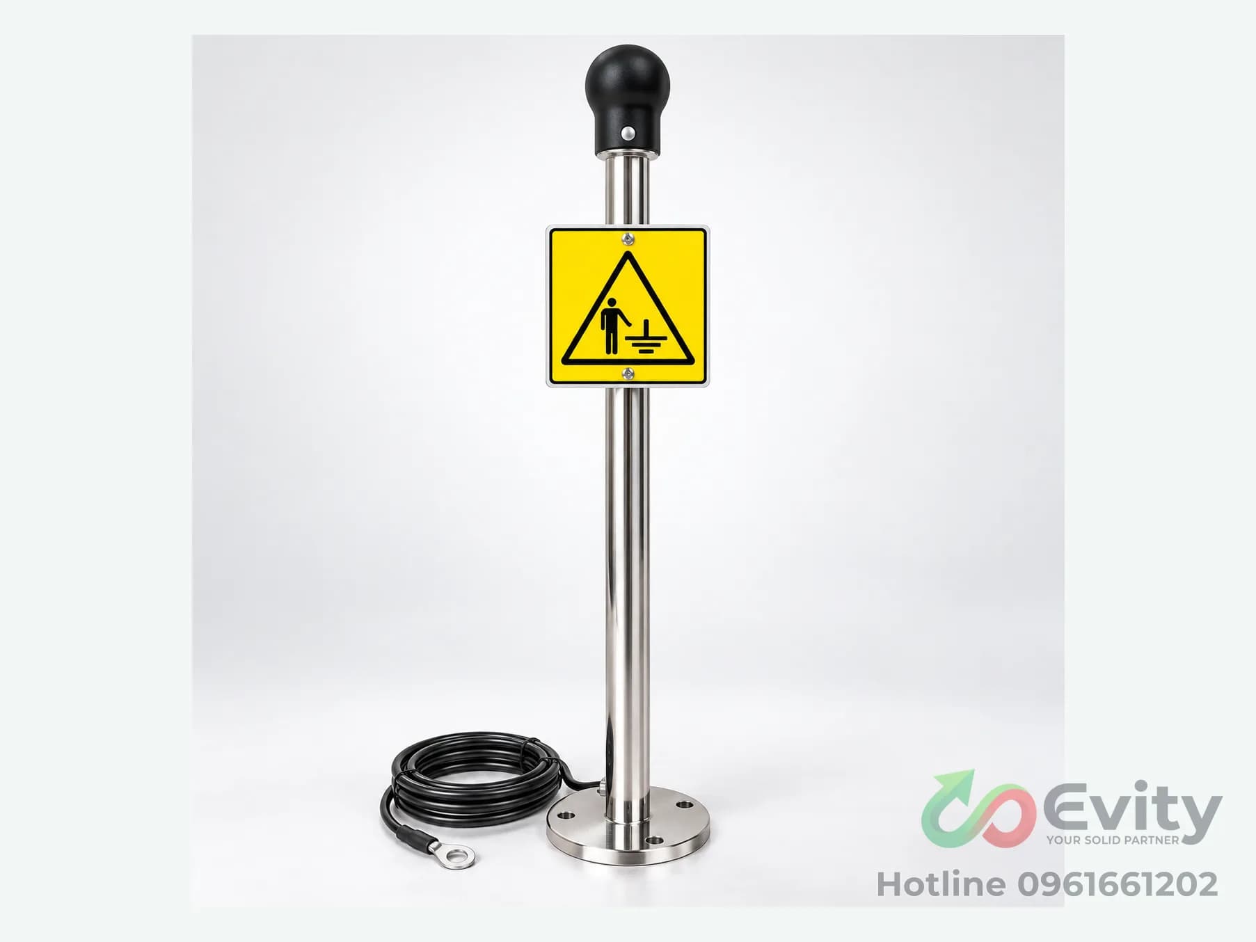 Cọc inox chống tĩnh điện ESD bằng thép không gỉ xả tĩnh điện – ảnh 1