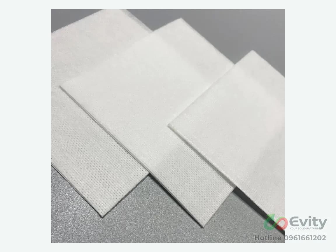 Khăn Lau Phòng Sạch Không Dệt M-3 Vải Viscose / Polyester – ảnh 2
