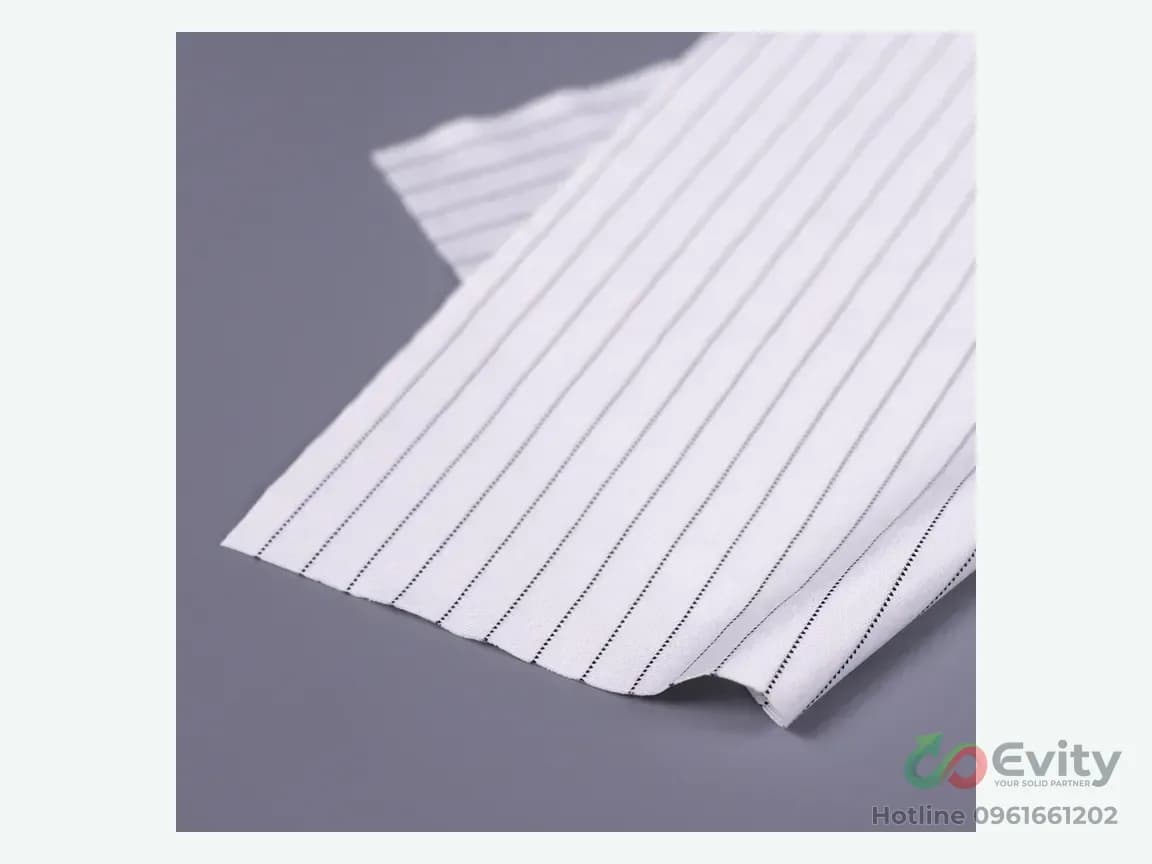 Khăn Lau Phòng Sạch Polyester Pha Sợi Carbon ESD-Safe (9" x 9") – ảnh 2