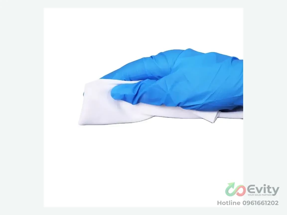 Khăn Lau Phòng Sạch Polyester 9" x 9" (140gsm) Class 10-100 – ảnh 3