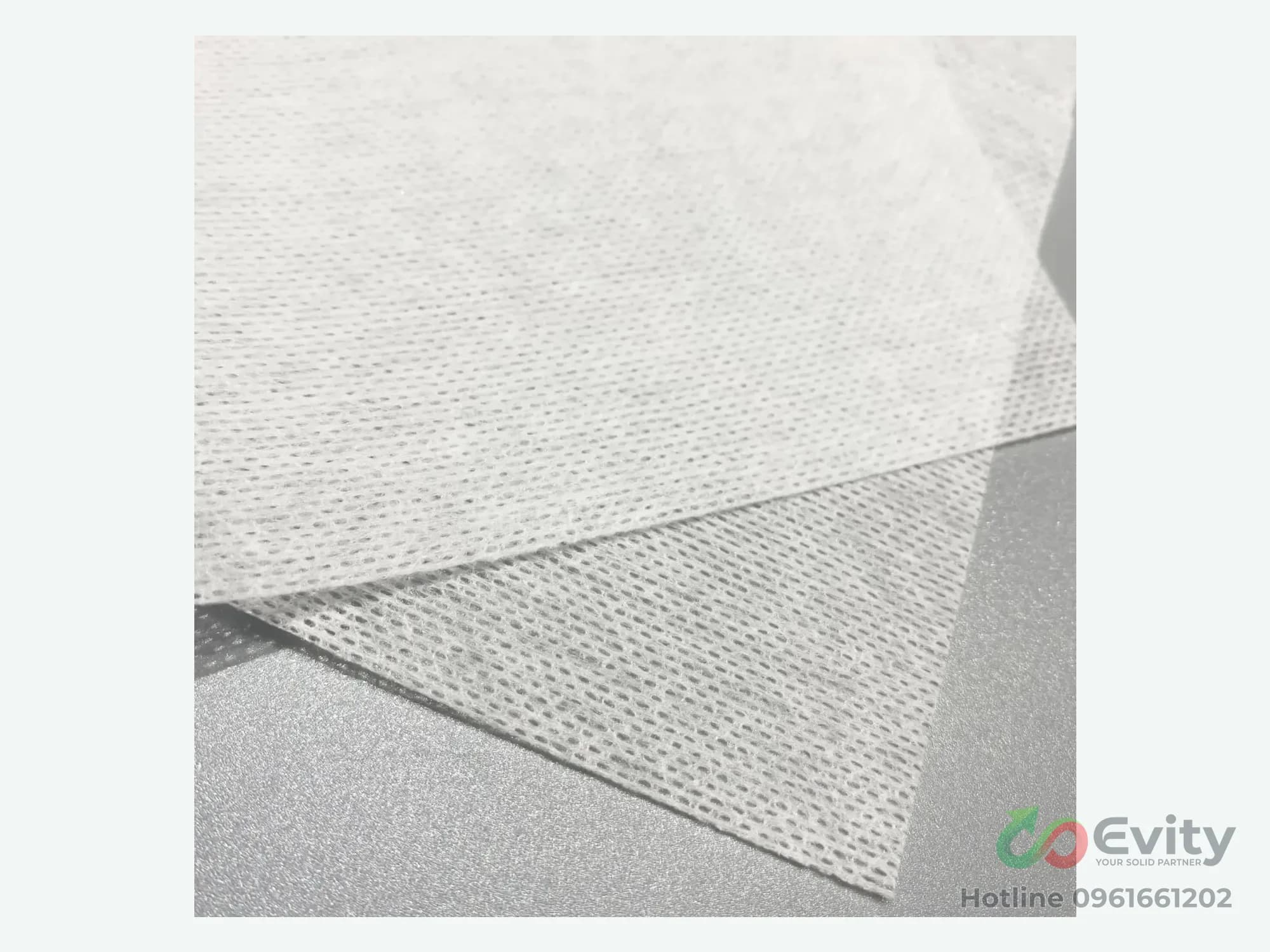 Khăn Lau Phòng Sạch Không Dệt M-3 Vải Viscose / Polyester – ảnh 1