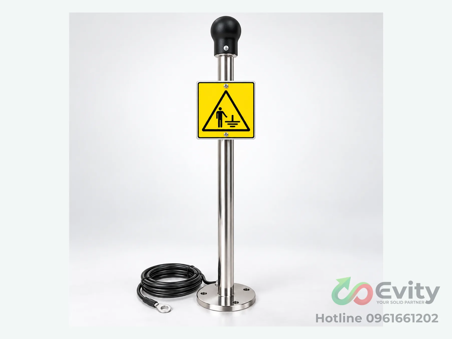 Cọc inox chống tĩnh điện ESD bằng thép không gỉ xả tĩnh điện – ảnh 1