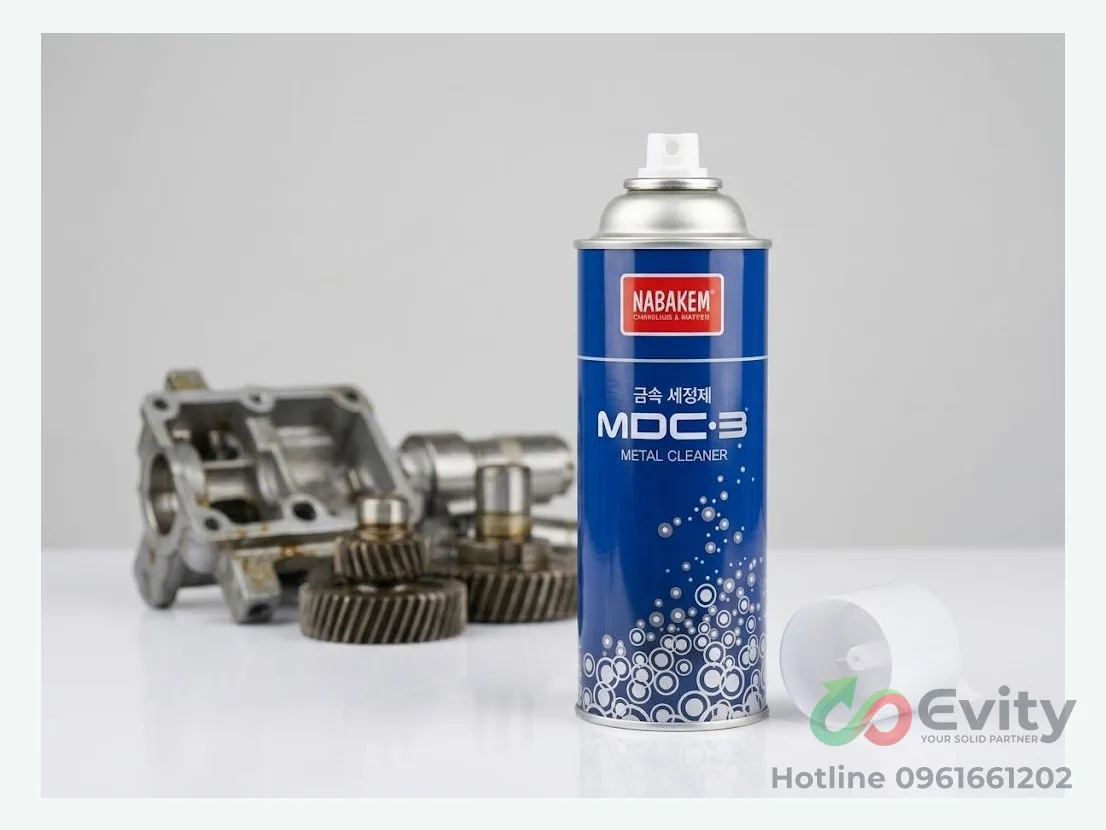 Hóa chất vệ sinh khuôn và bề mặt kim loại Nabakem MDC-3