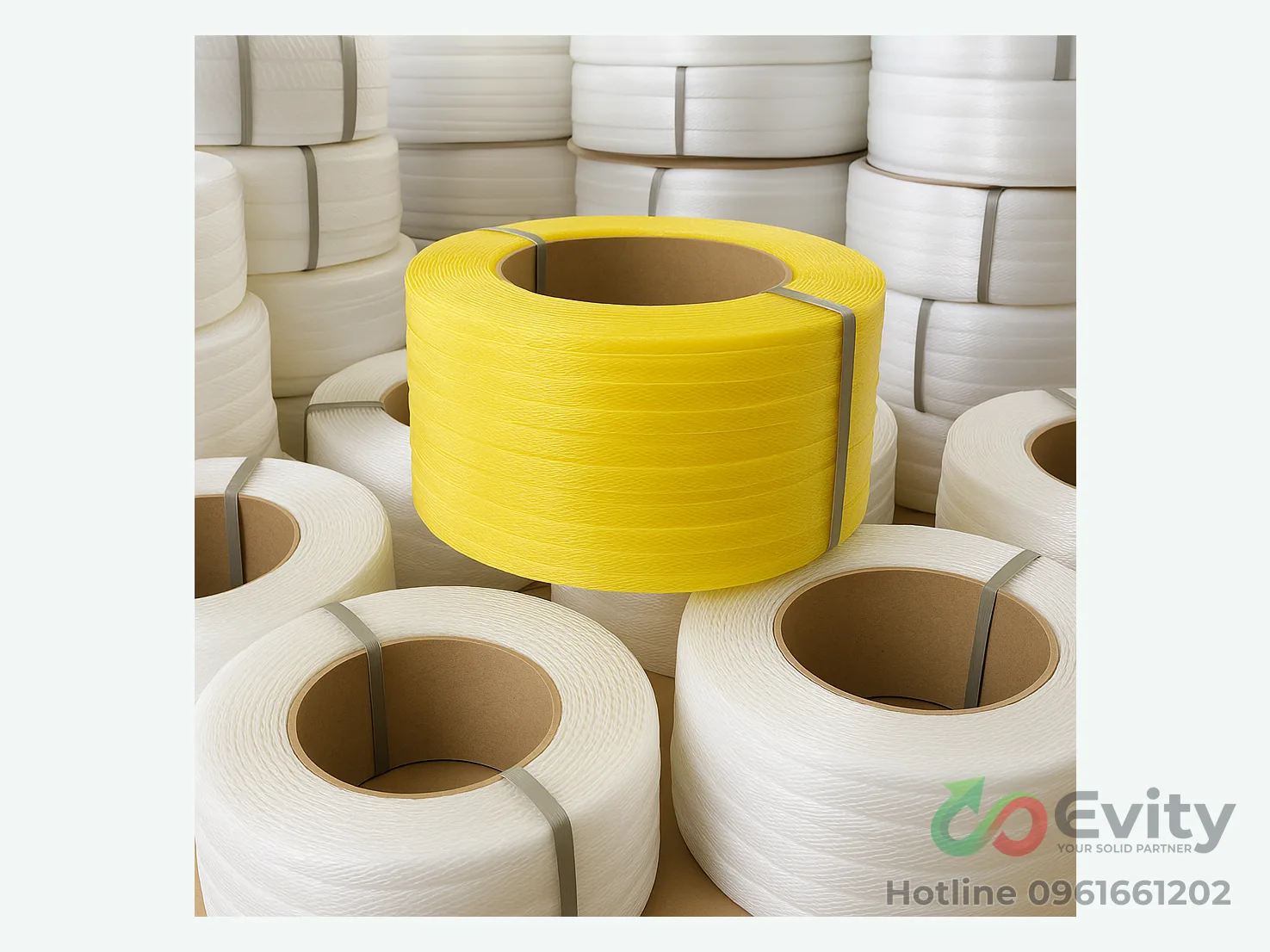 Dây đai composite đóng kiện hàng nặng chịu lực 1–2 tấn
