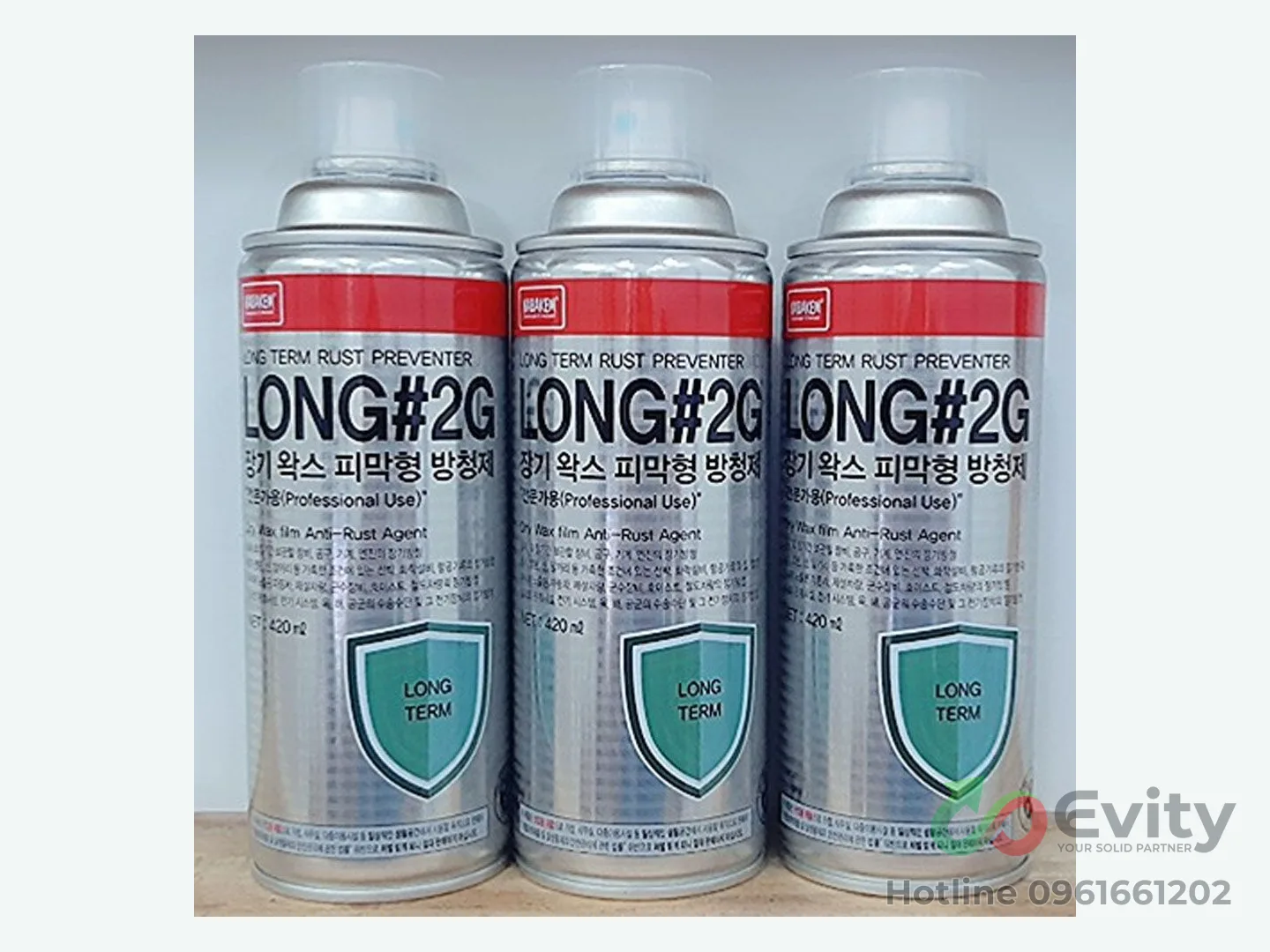 Hóa chất làm sạch và chống rỉ sét NABAKEM Long#2