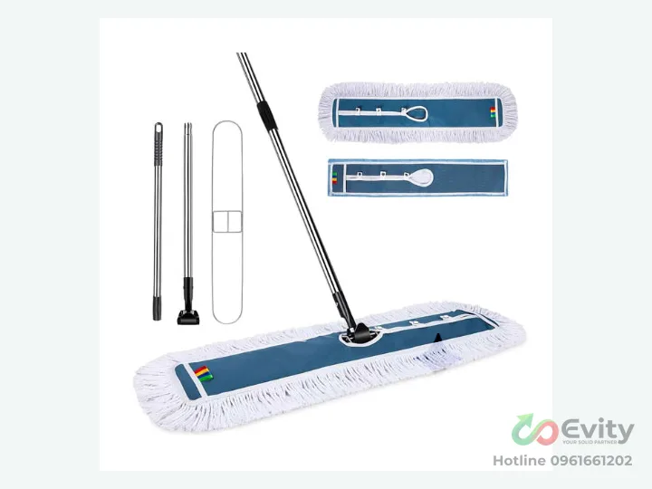 Cây Lau Nhà Phòng Sạch Chống Tĩnh Điện Không Bụi