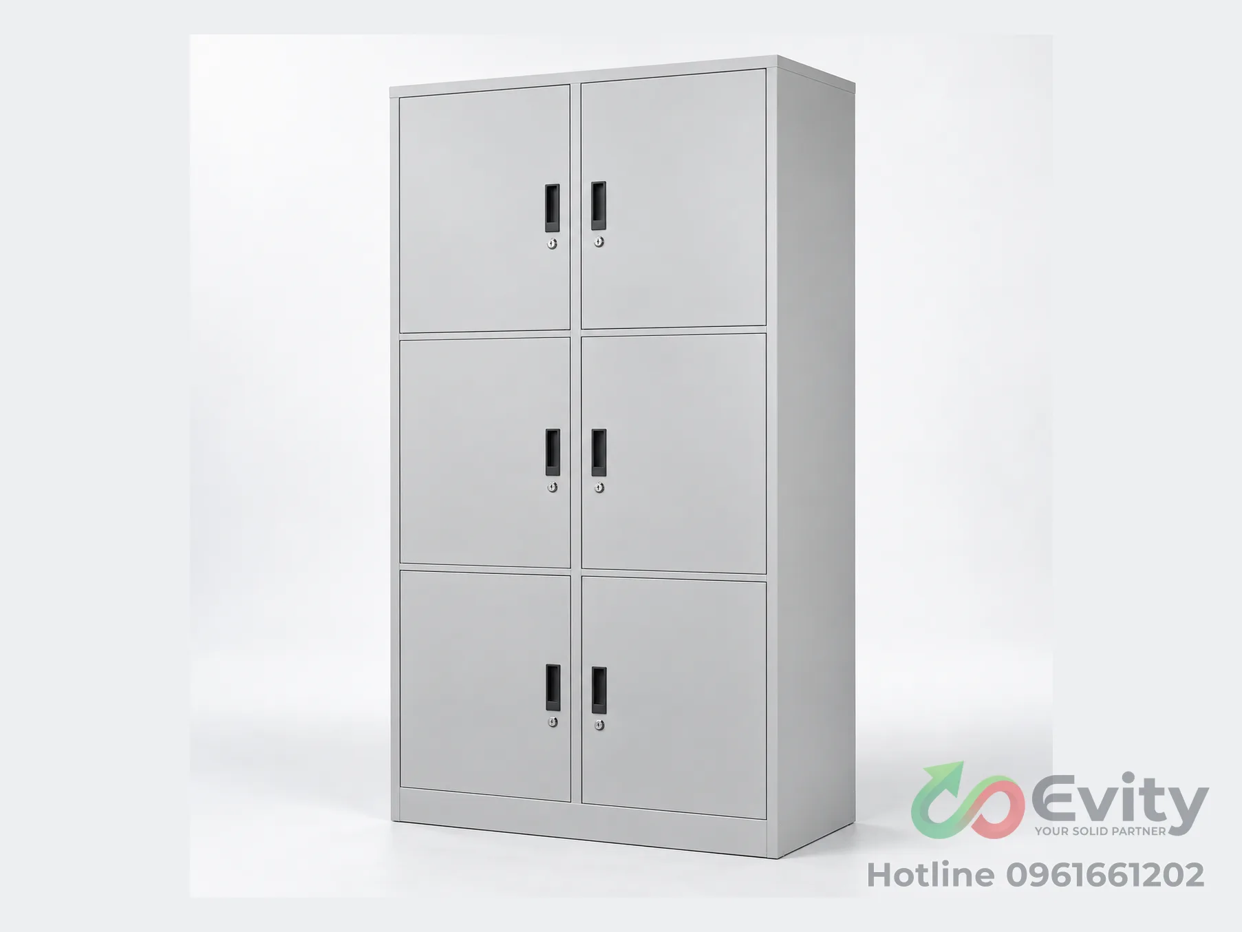 Tủ hồ sơ văn phòng 2–4 ngăn kéo trượt, có khóa an toàn – ảnh 4