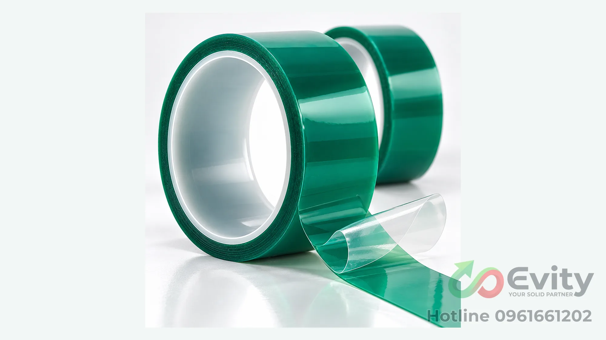Băng dính chịu nhiệt silicone (PET, PI/Kapton) cách điện, bóc sạch keo – ảnh 1